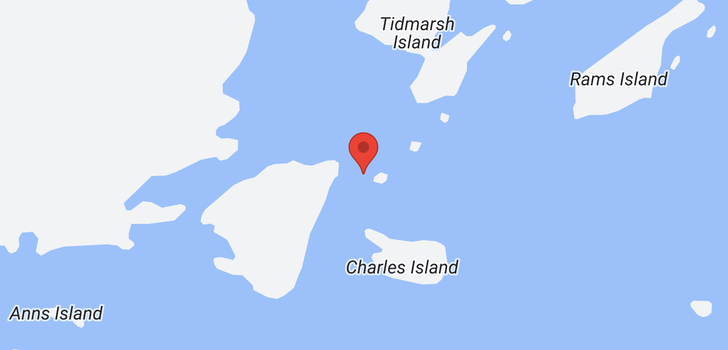 map of Berrigans Island|(aka Fish Island)